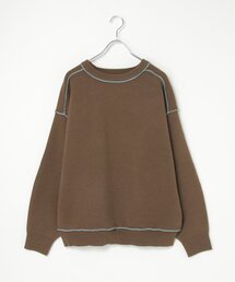 配色ニット