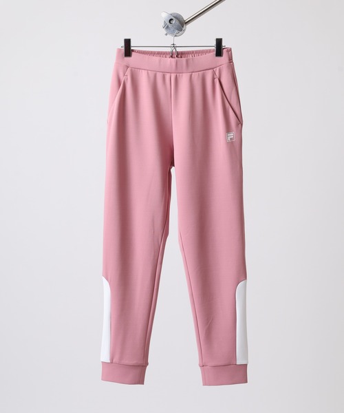 FILA(フィラ)の「FILA JOGGER PANTS フィラ ダンボールニットジョガーパンツ スウェット(スウェットパンツ・レディース・グレー/ホワイト/ピンク・M/L)」の5枚目の写真