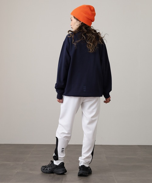 FILA(フィラ)の「FILA JOGGER PANTS フィラ ダンボールニットジョガーパンツ スウェット(スウェットパンツ・レディース・グレー/ホワイト/ピンク・M/L)」の21枚目の写真