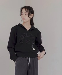 Eimee Law | サガラ刺繍コンパクトフーディー(パーカー)