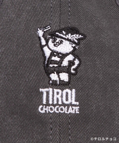 LEPSIM（レプシィム）の「【OPEN記念／チロルチョコ×LEPSIM】チロル坊やキャップ　603870（キャップ・レディース・チャコールグレー/ブラウン/ベージュ系その他・ONE SIZE）」の5枚目の写真