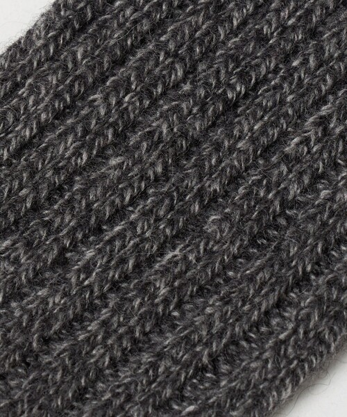 Steven Alan（スティーブンアラン）の「＜Steven Alan＞カシミヤ リブ フィンガーレス グローブ（手袋・レディース・ライム/ブラック/レッド・FREE）」の9枚目の写真