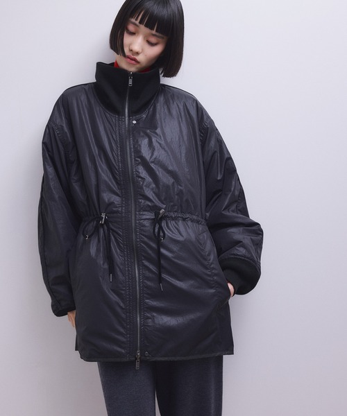 サステナブル】リバーシブルドロストキルティングブルゾン/撥水