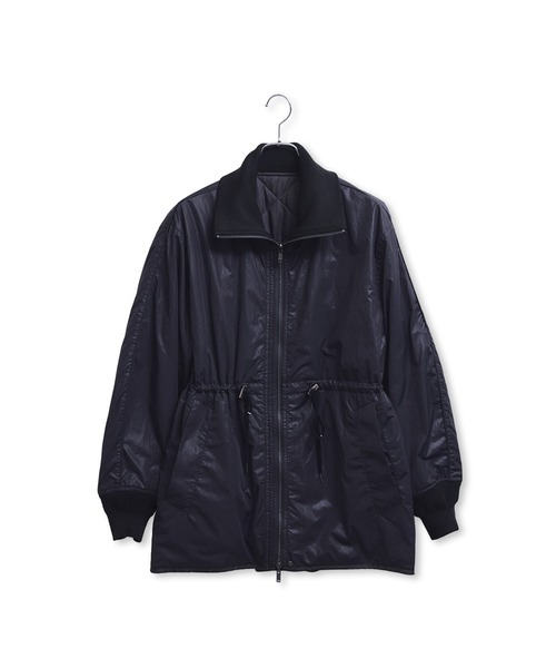 サステナブル】リバーシブルドロストキルティングブルゾン/撥水