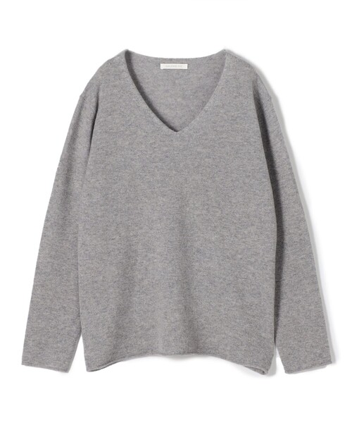 スコットランドカシミヤ Vネックプルオーバー（ニット/セーター