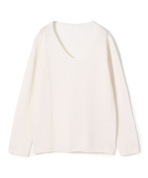 スコッティ・キャメロン　カシミアVネック　セーター　ホワイト　L スコッティ・キャメロン カシミアVネック セーター ホワイト L