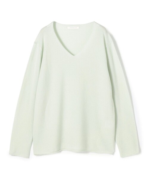 スコットランドカシミヤ Vネックプルオーバー（ニット/セーター