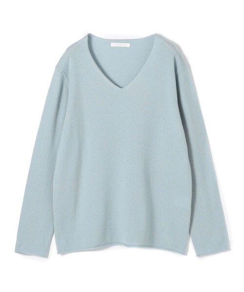 スコットランドカシミヤ Vネックプルオーバー（ニット/セーター