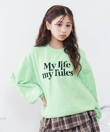 algy | ロゴスムースニット(ニット/セーター)