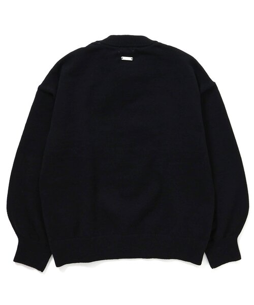 algy（アルジー）の「ロゴスムースニット（ニット/セーター・キッズ・ミント/ブラック/オフホワイト・SMALL/XX-SMALL/X-SMALL/MEDIUM）」の9枚目の写真