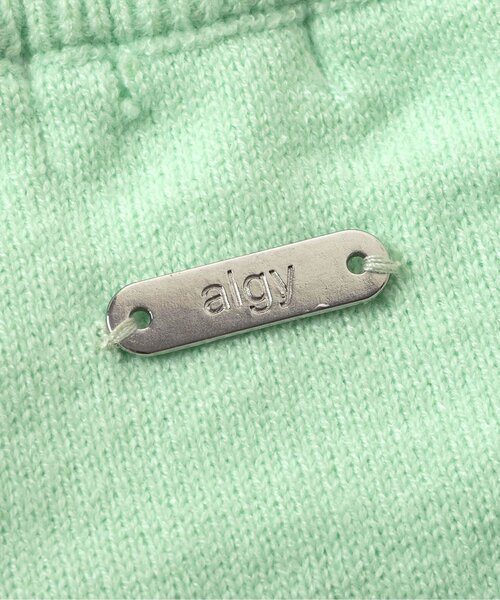 algy（アルジー）の「ロゴスムースニット（ニット/セーター・キッズ・ミント/ブラック/オフホワイト・SMALL/XX-SMALL/X-SMALL/MEDIUM）」の20枚目の写真