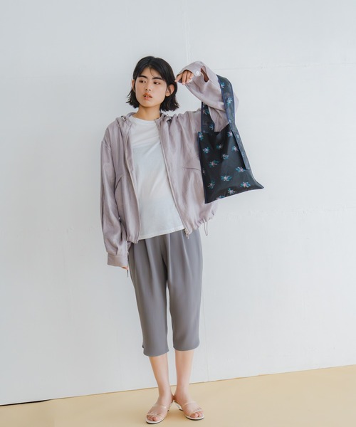 WHYTO.(ホワイト)の「「WHYTO. / ホワイト」シアーフラワーバッグ(トートバッグ・レディース・ブラック系その他2/イエロー系その他/ブラック系その他・FREE)」の7枚目の写真