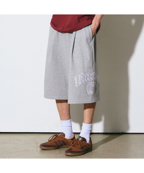 GAKKAI UNIONS(ガッカイユニオンズ)の「ユニオンズアップリケバミューダパンツグレー(その他パンツ・レディース・その他・LARGE/X-LARGE/SMALL/MEDIUM)」の1枚目の写真