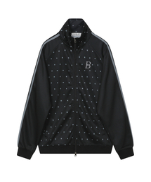 BAUF（バウフ）の「ドット集業ジャージ [ブラック]（ナイロンジャケット）」
