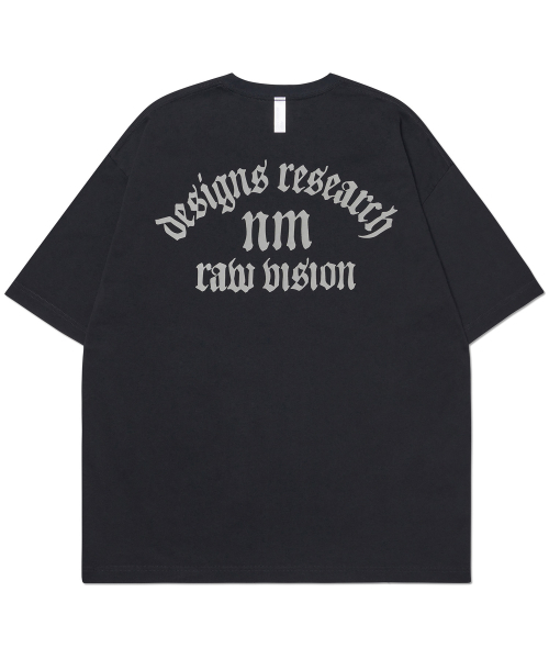 NOMANUAL(NOMANUAL)の「R.V ARCH LOGO T-SHIRT - BLACK(Tシャツ/カットソー・レディース・その他・LARGE/X-LARGE/SMALL/MEDIUM)」の1枚目の写真