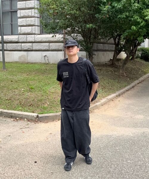 NOMANUAL(NOMANUAL)の「R.V ARCH LOGO T-SHIRT - BLACK(Tシャツ/カットソー・レディース・その他・LARGE/X-LARGE/SMALL/MEDIUM)」の7枚目の写真
