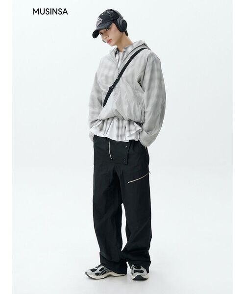XERO（ゼロ）の「Tender Ombre Check Shirts [3 Colors]（シャツ/ブラウス・レディース・ブルー/グレー/グリーン・LARGE/MEDIUM/X-LARGE）」の5枚目の写真