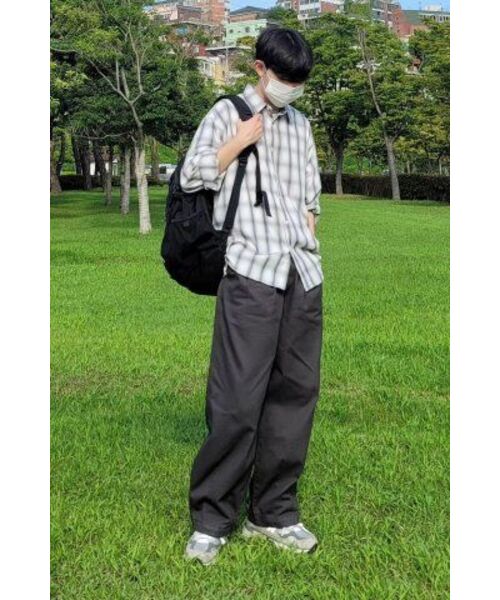 XERO（ゼロ）の「Tender Ombre Check Shirts [3 Colors]（シャツ/ブラウス・レディース・ブルー/グレー/グリーン・LARGE/MEDIUM/X-LARGE）」の12枚目の写真