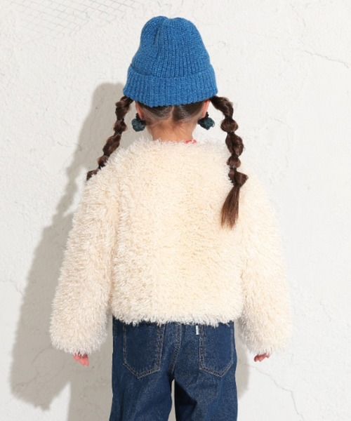 Ocean&Ground(オーシャン&グラウンド)の「Jr.エコファージャケット(ブルゾン・キッズ・アイボリー/ブラウン/ブラック・150/160)」の10枚目の写真