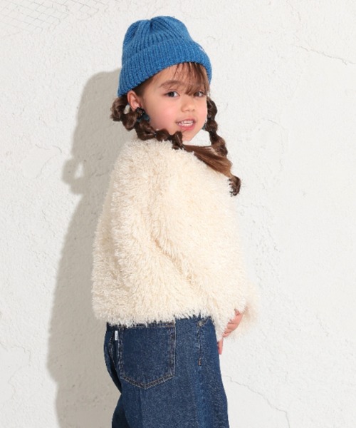 Ocean&Ground(オーシャン&グラウンド)の「Jr.エコファージャケット(ブルゾン・キッズ・アイボリー/ブラウン/ブラック・150/160)」の11枚目の写真