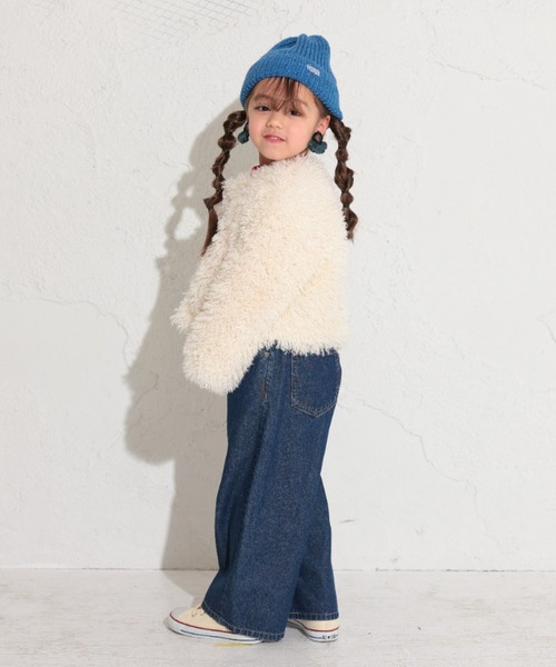 Ocean&Ground(オーシャン&グラウンド)の「Jr.エコファージャケット(ブルゾン・キッズ・アイボリー/ブラウン/ブラック・150/160)」の12枚目の写真
