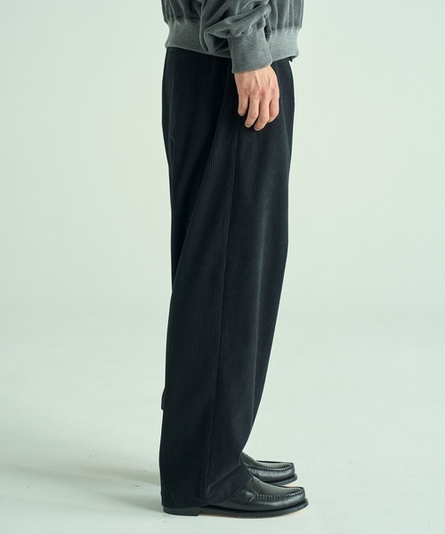 VICTIM(ヴィクティム)の「VICTIM ヴィクティム / CORDUROY EASY PANTS セットアップコーデュロイイージーパンツ / VTM-25-P-104(その他パンツ・メンズ・ブラック/ブラウン/ネイビー・1/2/3)」の6枚目の写真