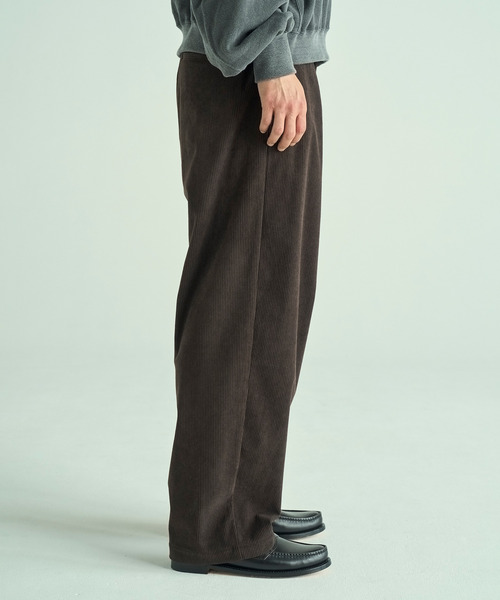 VICTIM(ヴィクティム)の「VICTIM ヴィクティム / CORDUROY EASY PANTS セットアップコーデュロイイージーパンツ / VTM-25-P-104(その他パンツ・メンズ・ブラック/ブラウン/ネイビー・1/2/3)」の7枚目の写真