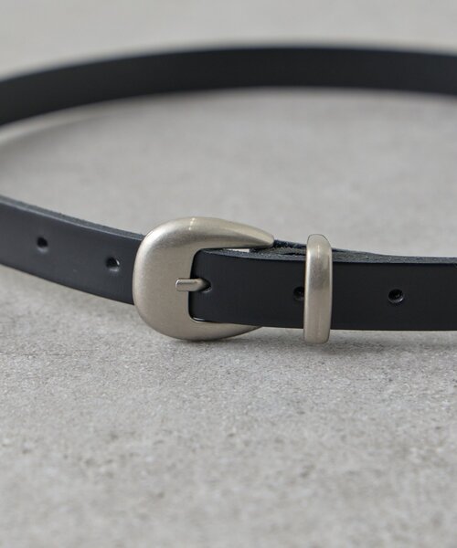SHENERY（シーナリー）の「シルバーバックルベルト（ベルト・レディース・ブラック/キャメル・FREE）」の6枚目の写真