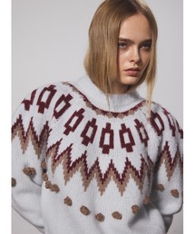 COEL（コエル）の「ノルディック柄ニット（ニット/セーター）」