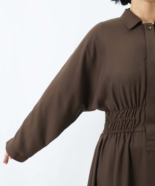 LUCA/LADY LUCK LUCA（ルカ/レディラックルカ）の「LC/LLL ウエストギャザーワンピース（ワンピース・レディース・ブラック/ブラウン・FREE）」の17枚目の写真