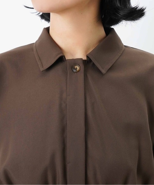 LUCA/LADY LUCK LUCA（ルカ/レディラックルカ）の「LC/LLL ウエストギャザーワンピース（ワンピース・レディース・ブラック/ブラウン・FREE）」の18枚目の写真