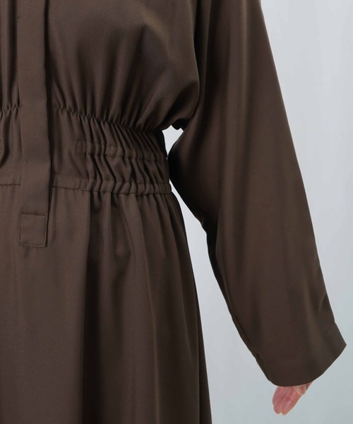LUCA/LADY LUCK LUCA（ルカ/レディラックルカ）の「LC/LLL ウエストギャザーワンピース（ワンピース・レディース・ブラック/ブラウン・FREE）」の19枚目の写真