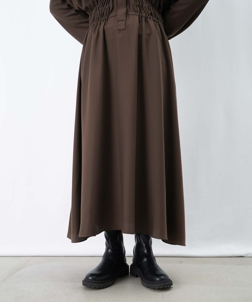 LUCA/LADY LUCK LUCA（ルカ/レディラックルカ）の「LC/LLL ウエストギャザーワンピース（ワンピース・レディース・ブラック/ブラウン・FREE）」の20枚目の写真