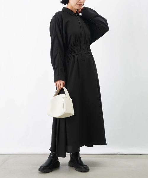 セール】LC/LLL ウエストギャザーワンピース（ワンピース）｜LUCA/LADY