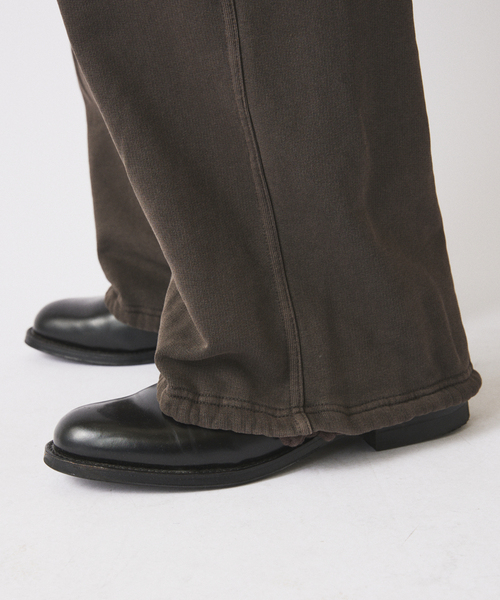 JOURNAL STANDARD relume（ジャーナルスタンダード　レリューム）の「ループスウェット ダブルニー イージーパンツ（スウェットパンツ・メンズ・グレー/カーキ/ブラウン・SMALL/MEDIUM/LARGE）」の16枚目の写真