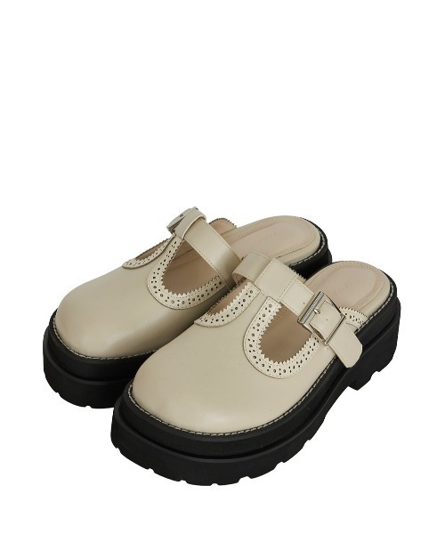 Ameri（アメリ）の「BROGUE SLIDE LOAFER（ローファー・レディース・ブラウン/アイボリー/ブラック・SMALL/MEDIUM/LARGE）」の13枚目の写真