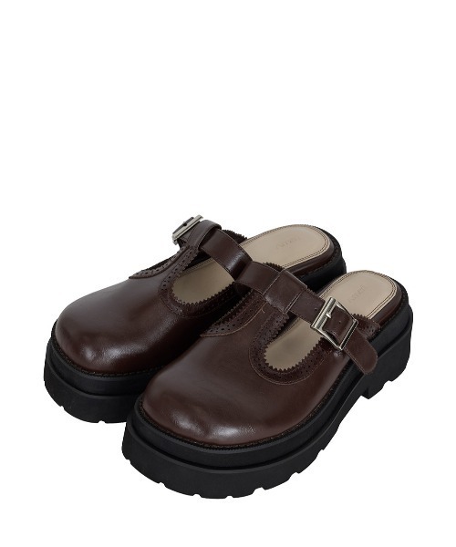 Ameri（アメリ）の「BROGUE SLIDE LOAFER（ローファー・レディース・ブラウン/アイボリー/ブラック・SMALL/MEDIUM/LARGE）」の15枚目の写真