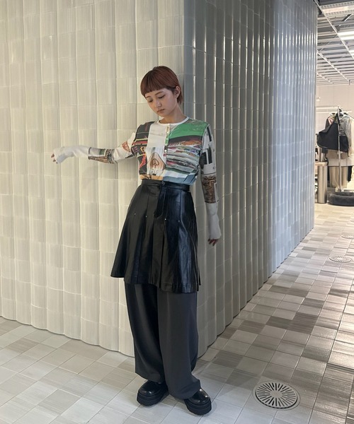 Ameri（アメリ）の「BROGUE SLIDE LOAFER（ローファー・レディース・ブラウン/アイボリー/ブラック・SMALL/MEDIUM/LARGE）」の5枚目の写真