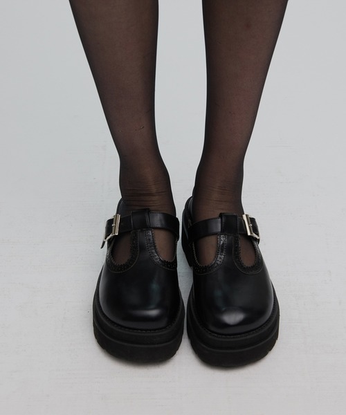 Ameri（アメリ）の「BROGUE SLIDE LOAFER（ローファー・レディース・ブラウン/アイボリー/ブラック・SMALL/MEDIUM/LARGE）」の20枚目の写真