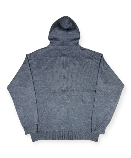 BORN SLIPPY(ボーンスリッピー)の「Soft Knit Born Slippy Hood Zip-up (Charcoal)(パーカー・メンズ・その他・FREE)」の4枚目の写真
