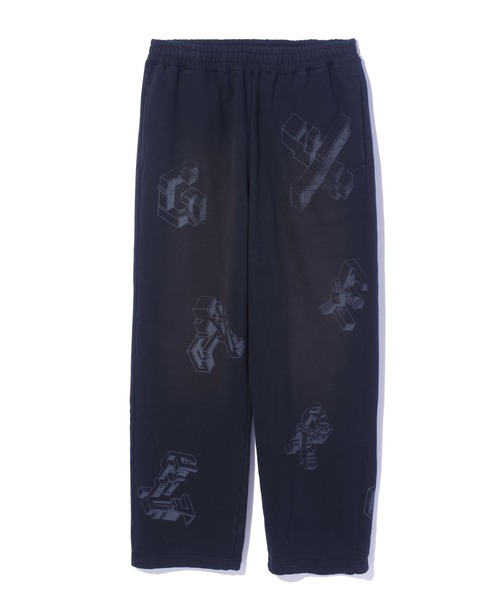 XLARGE(エクストララージ)の「GEOMETRIC SWEAT PANTS(スウェットパンツ・メンズ・ブラック/ベージュ/ネイビー・S/M/L/XL)」の22枚目の写真