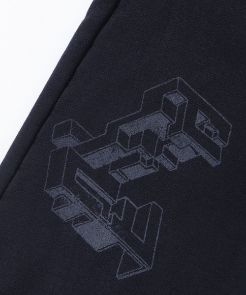 XLARGE（エクストララージ）の「GEOMETRIC SWEAT PANTS（スウェットパンツ・メンズ・ブラック/ベージュ/ネイビー・S/M/L/XL）」の7枚目の写真