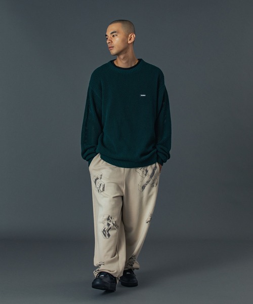 GEOMETRIC SWEAT PANTS（スウェットパンツ）｜XLARGE（エクストラ