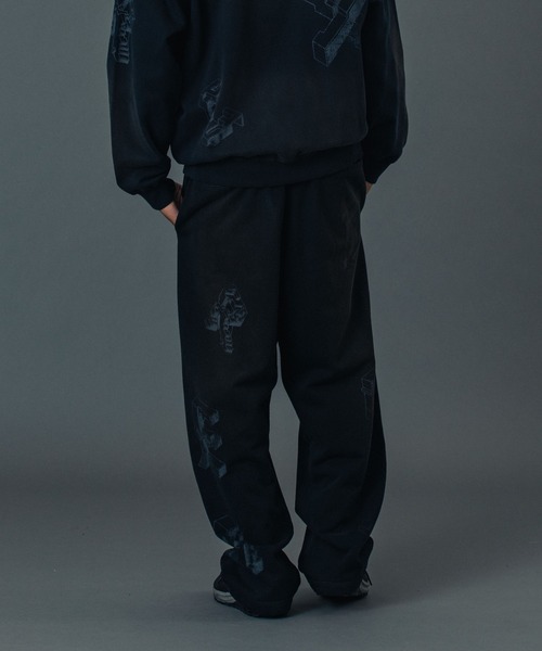 GEOMETRIC SWEAT PANTS（スウェットパンツ）｜XLARGE（エクストラ