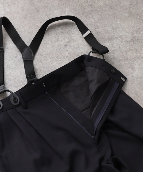 FRAMeWORK(フレームワーク)の「SUSPENDERS パンツ(スラックス・レディース・ネイビー・38/36)」の21枚目の写真