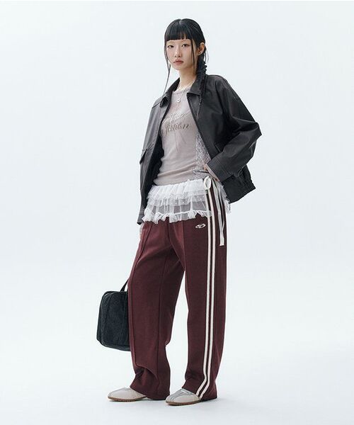 DRAWFIT WOMEN（ドローフィットウーマン）の「リスト オーバーサイズ レザー ブルゾン [ブラウン]（テーラードジャケット・レディース・その他・MEDIUM/SMALL）」の6枚目の写真