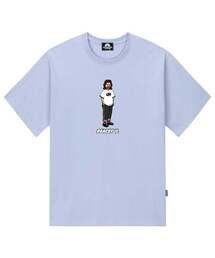 PEACEFUL JESUS Tシャツ - パープル