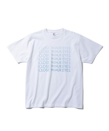 CLOSE YOUR EYES × ZOZOTOWN Gradient Logo T-Shirt