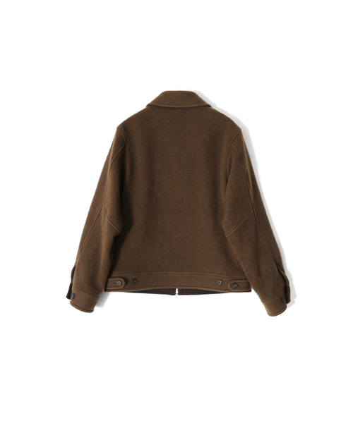 HORLISUN（ホーリーサン）の「Maple Wool Boucle Detroit Jacket Brown（その他アウター・レディース・その他・SMALL/MEDIUM/LARGE）」の2枚目の写真