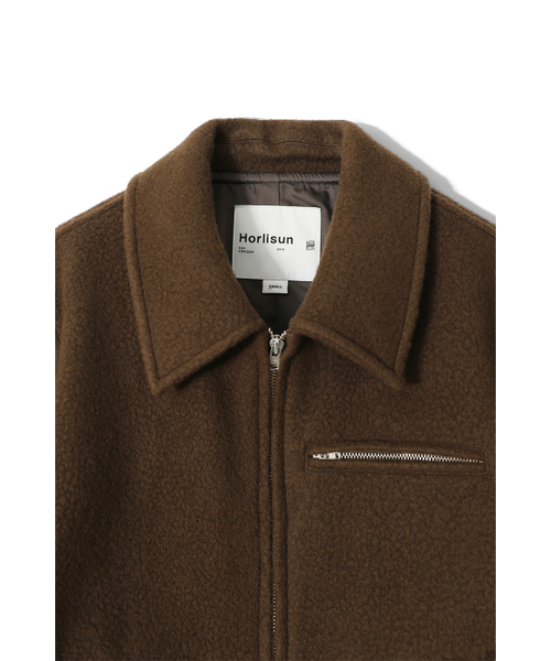 HORLISUN（ホーリーサン）の「Maple Wool Boucle Detroit Jacket Brown（その他アウター・レディース・その他・SMALL/MEDIUM/LARGE）」の3枚目の写真